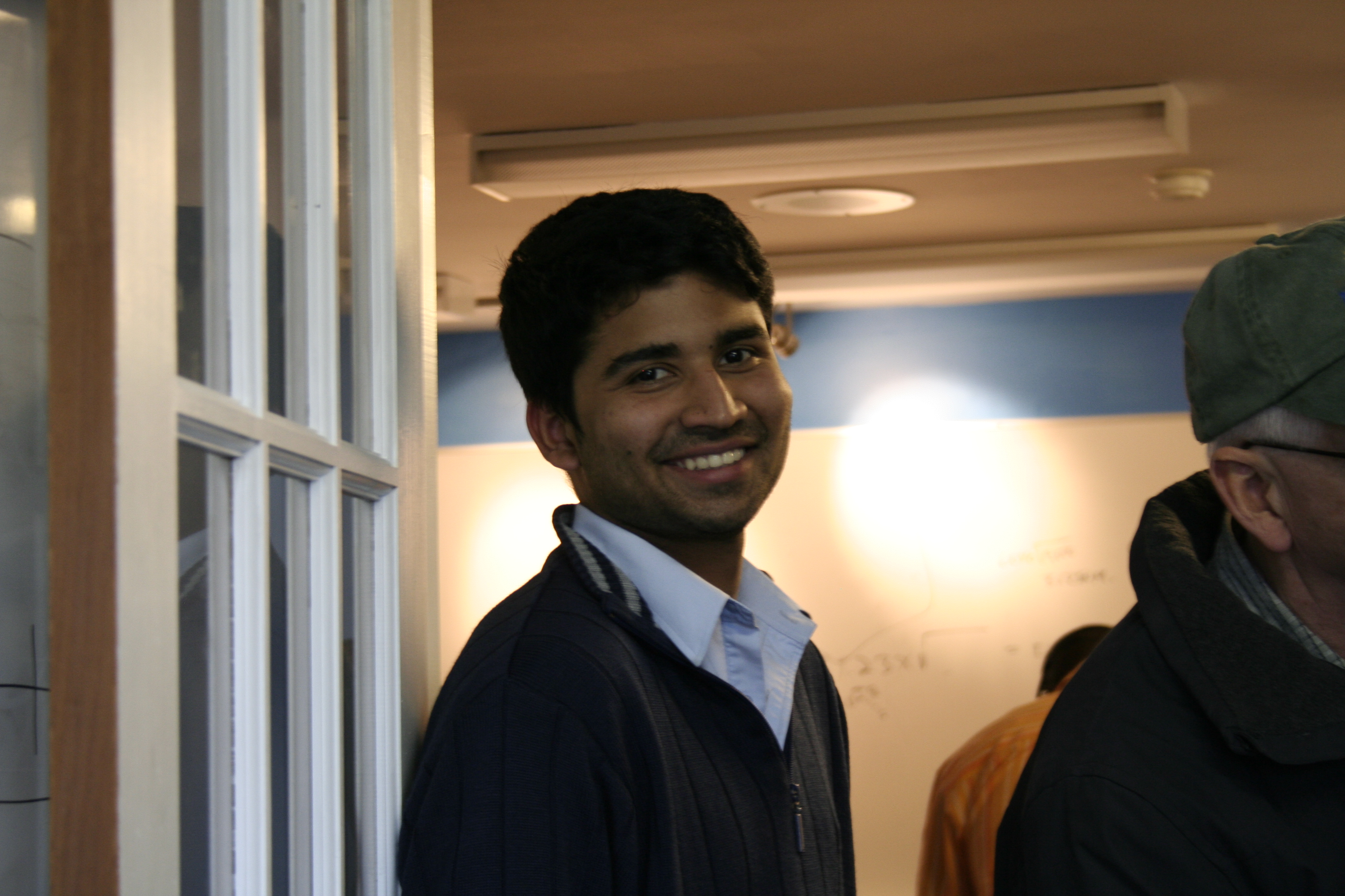 Abhinav Sonak on the day of his Multi-ejngine Flight Test.  Langley Flying School.